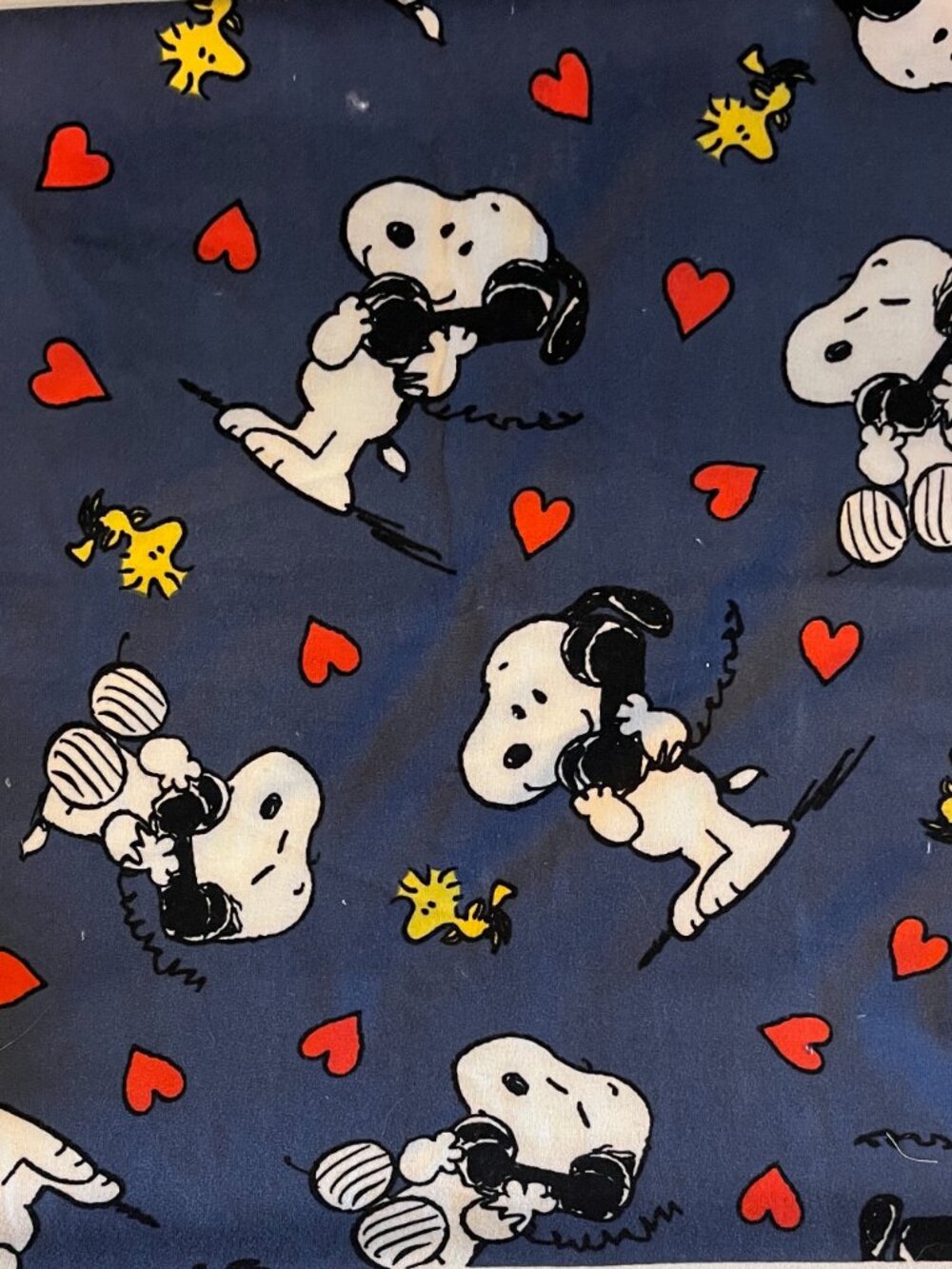 15 pc Snoopy Scrap Fabric - bundle 8 - Picture 7 of 8
